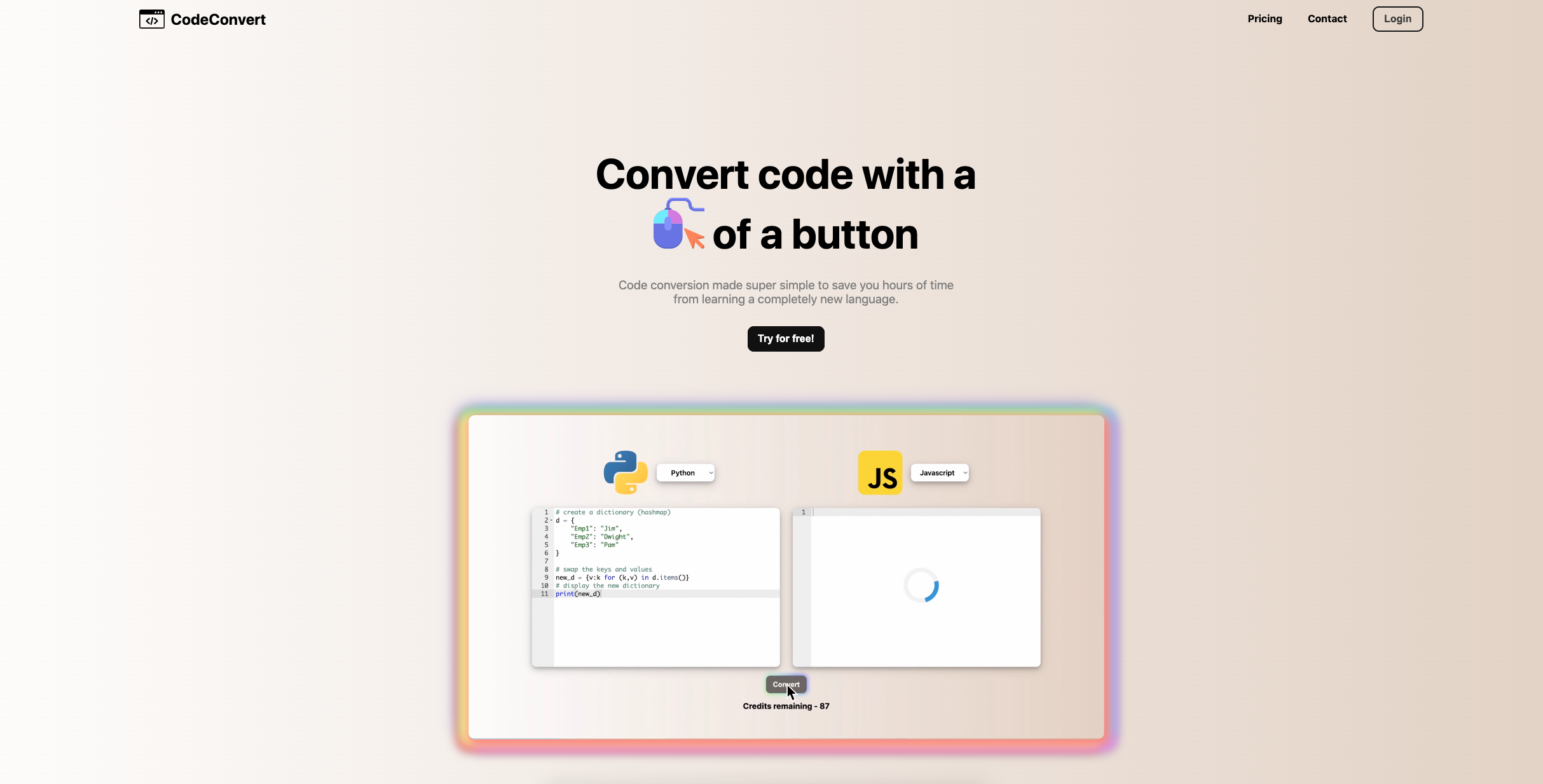 CodeConvert: Effortless Code Conversion Across Programming Languages ...
